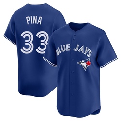 Robinson Pina Youth Toronto Blue Jays Royal Limited Alternate Jersey