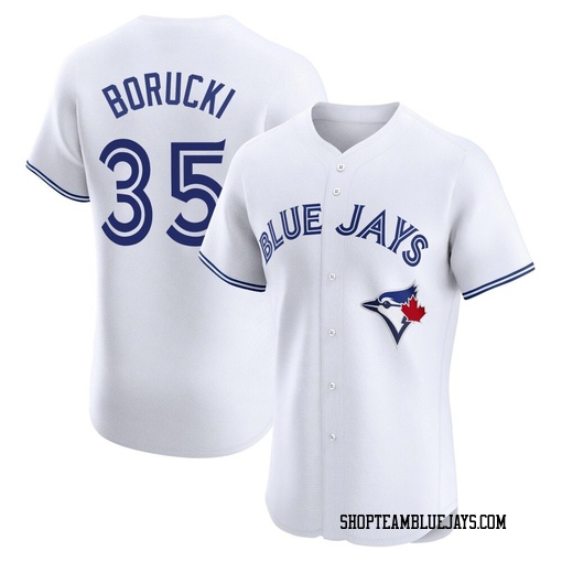 Ryan Borucki Men's Toronto Blue Jays White Elite Home Jersey