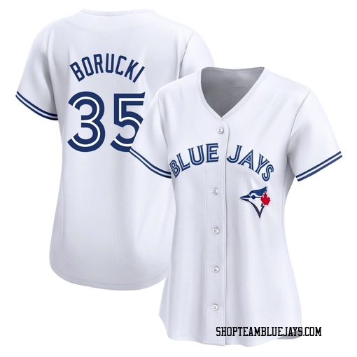 Ryan Borucki Women's Toronto Blue Jays White Limited Home Jersey
