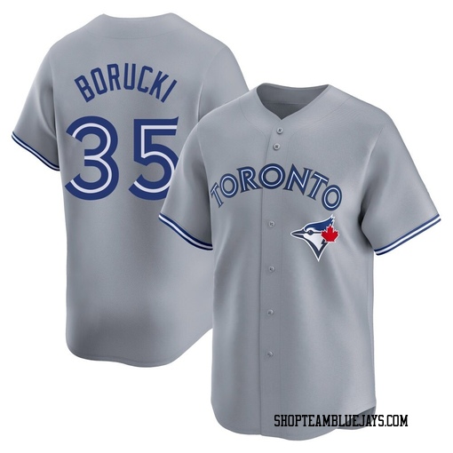 Ryan Borucki Youth Toronto Blue Jays Gray Limited Away Jersey
