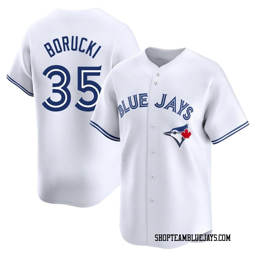 Ryan Borucki Youth Toronto Blue Jays White Limited Home Jersey