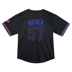 Shane Bieber Toddler Toronto Blue Jays Black Limited 2024 City Connect Jersey