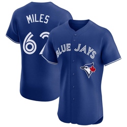 Spencer Miles Men's Toronto Blue Jays Royal Elite Alternate Jersey