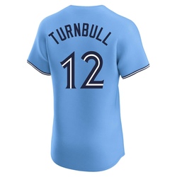 Spencer Turnbull Men's Toronto Blue Jays Blue Elite Powder Alternate Jersey