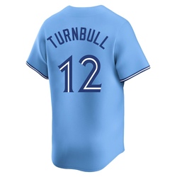 Spencer Turnbull Men's Toronto Blue Jays Blue Limited Powder Alternate Jersey