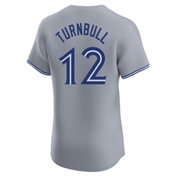 Spencer Turnbull Men's Toronto Blue Jays Gray Elite Road Jersey