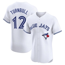 Spencer Turnbull Men's Toronto Blue Jays White Elite Home Jersey