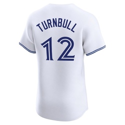 Spencer Turnbull Men's Toronto Blue Jays White Elite Home Jersey