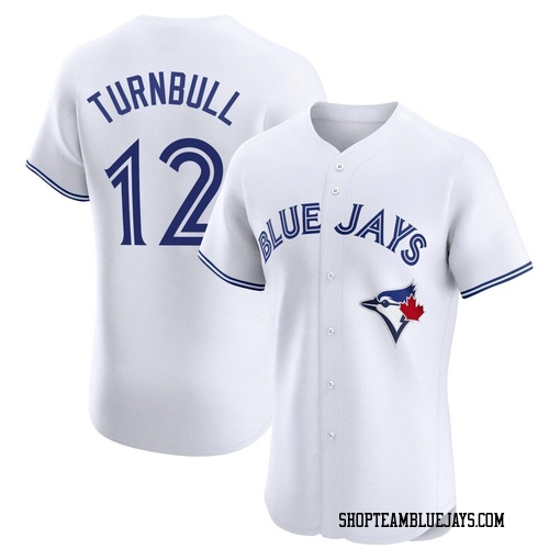 Spencer Turnbull Men's Toronto Blue Jays White Elite Home Jersey