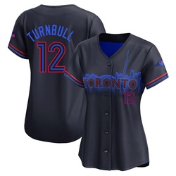 Spencer Turnbull Women's Toronto Blue Jays Black Limited 2024 City Connect Jersey