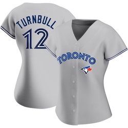 Spencer Turnbull Women's Toronto Blue Jays Gray Replica Road Jersey