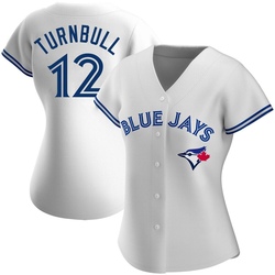Spencer Turnbull Women's Toronto Blue Jays White Authentic Home Jersey