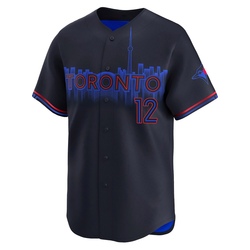 Spencer Turnbull Youth Toronto Blue Jays Black Limited 2024 City Connect Jersey