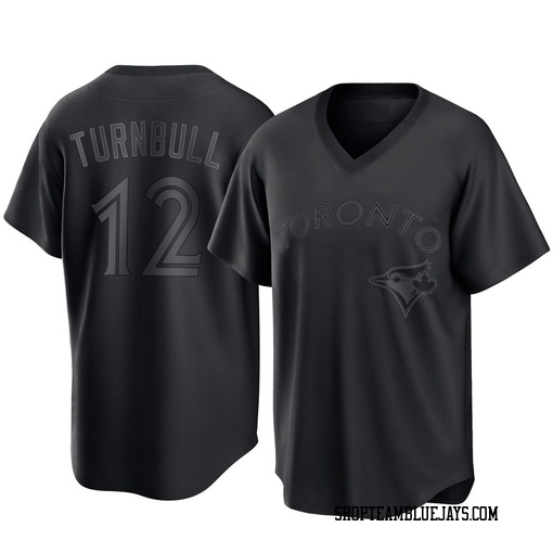 Spencer Turnbull Youth Toronto Blue Jays Black Replica Pitch Fashion Jersey