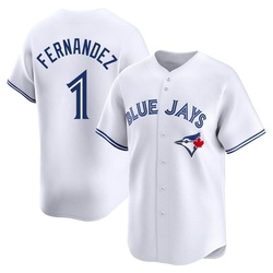 Tony Fernandez Men's Toronto Blue Jays White Limited Home Jersey