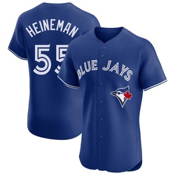 Tyler Heineman Men's Toronto Blue Jays Royal Elite Alternate Jersey