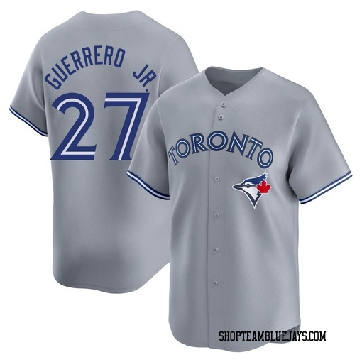 Vladimir Guerrero Jr. Men's Toronto Blue Jays Gray Limited Away Jersey