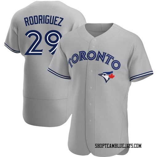 Yariel Rodriguez Men's Toronto Blue Jays Gray Authentic Road Jersey
