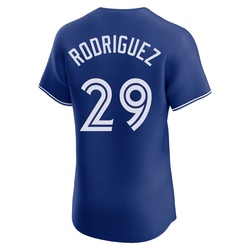 Yariel Rodriguez Men's Toronto Blue Jays Royal Elite Alternate Jersey