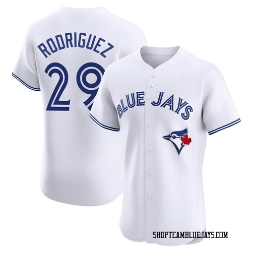 Yariel Rodriguez Men's Toronto Blue Jays White Elite Home Jersey