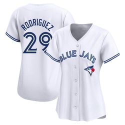Yariel Rodriguez Women's Toronto Blue Jays White Limited Home Jersey