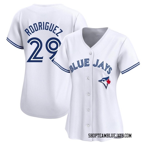 Yariel Rodriguez Women's Toronto Blue Jays White Limited Home Jersey