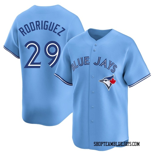 Yariel Rodriguez Youth Toronto Blue Jays Blue Limited Powder Alternate Jersey